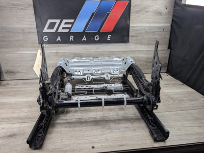 OEM BMW F22 F32 F82 F87 Front Left Driver Side Seat Lower Track Frame w/ Motors