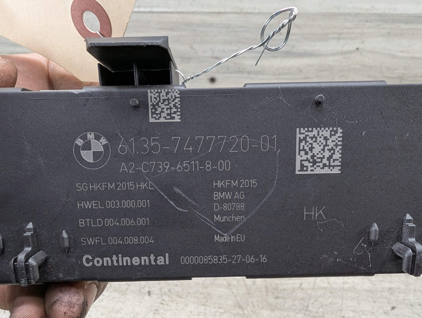 PRE-LCI OEM BMW F90 F97 G01 G11 G12 G30 X3 M5 Rear Trunk Lid Lift Control Module