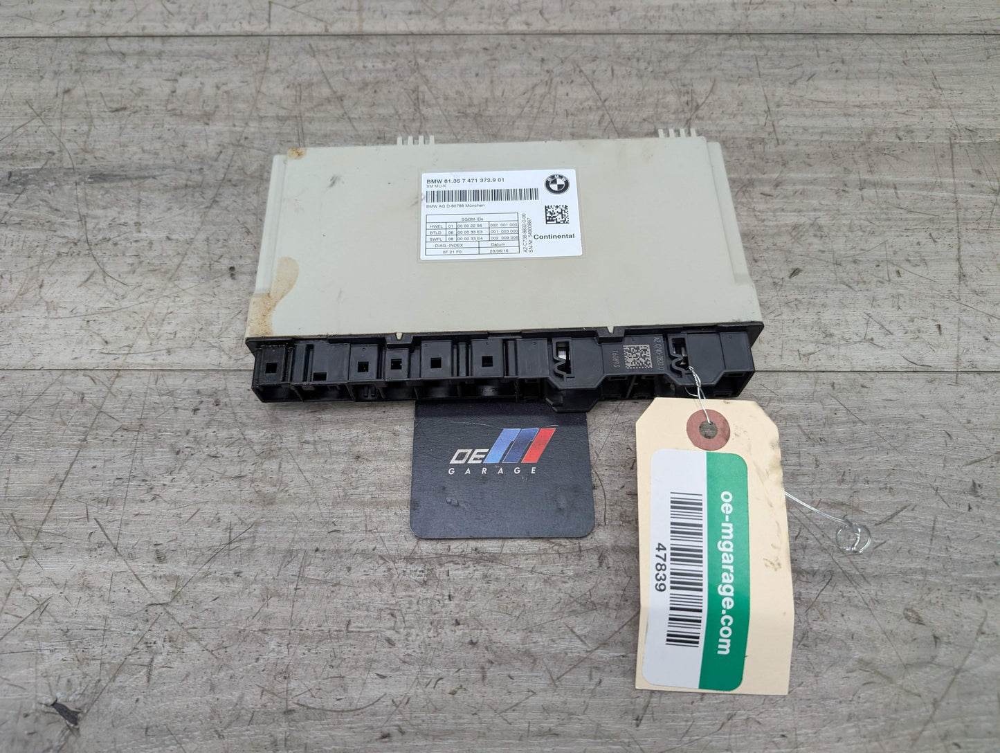 OEM BMW F90 F95 F97 G01 G05 G12 G20 G22 G23 G26 G30 Front Left Right Seat Module