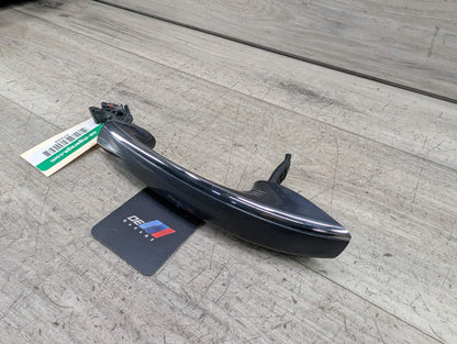 16-19 OEM BMW G11 G12 COMFORT ACCESS Rear Left Door Handle Gray Chrome