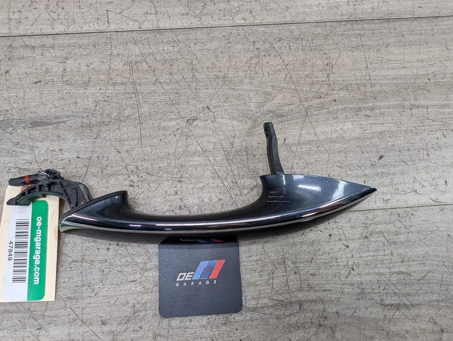 16-19 OEM BMW G11 G12 COMFORT ACCESS Rear Left Door Handle Gray Chrome