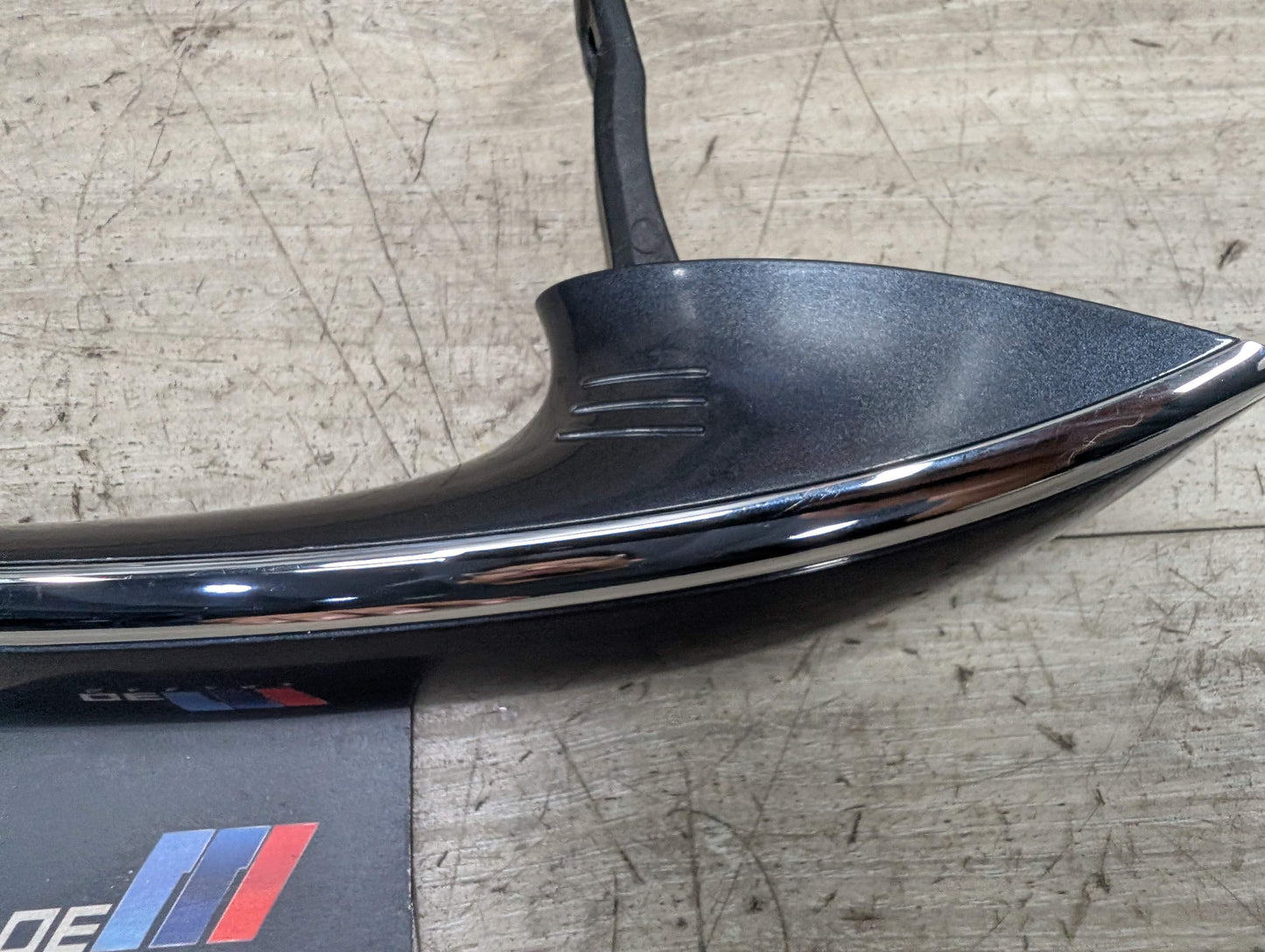 16-19 OEM BMW G11 G12 COMFORT ACCESS Rear Left Door Handle Gray Chrome