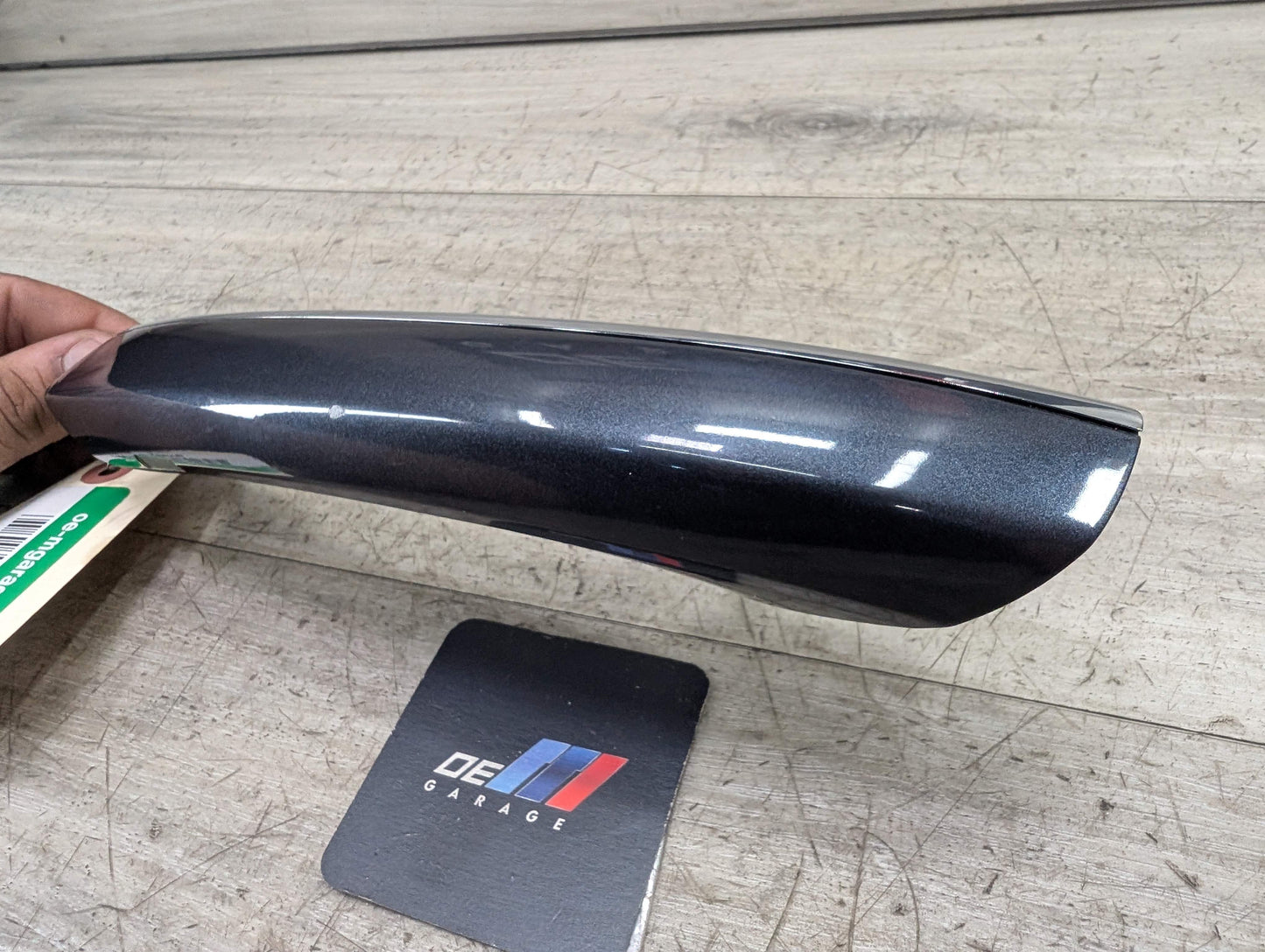 16-19 OEM BMW G11 G12 COMFORT ACCESS Rear Left Door Handle Gray Chrome