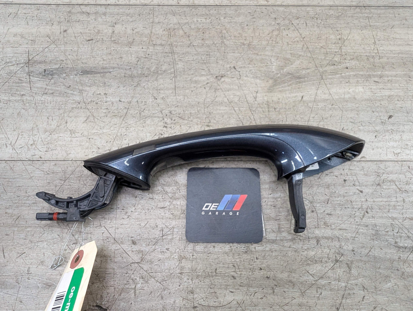 16-19 OEM BMW G11 G12 COMFORT ACCESS Rear Left Door Handle Gray Chrome
