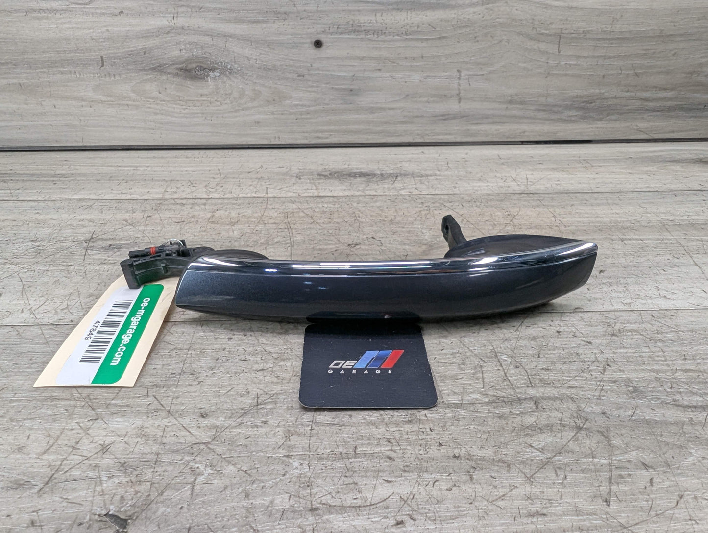 16-19 OEM BMW G11 G12 COMFORT ACCESS Rear Left Door Handle Gray Chrome