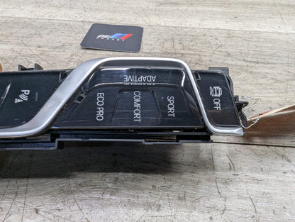 16-19 OEM BMW G11 G12 740 750 70 Center Console Operating Unit Traction Switch