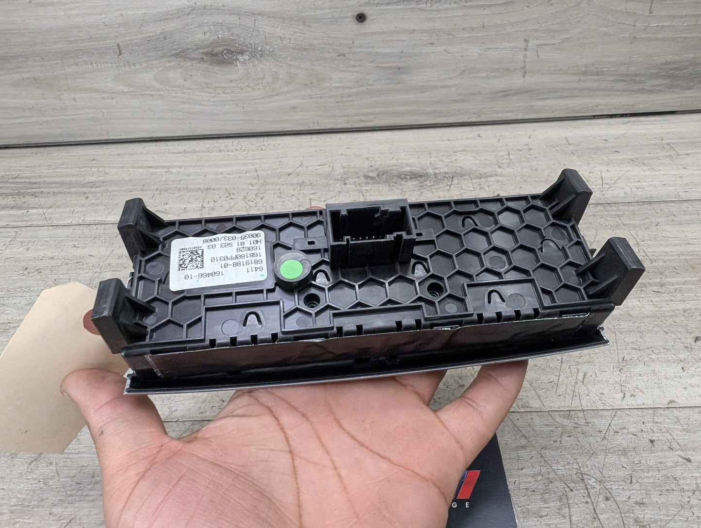 16-22 OEM BMW G11 G12 740 750 M760 AC Rear Heater Climate Control Switch Panel