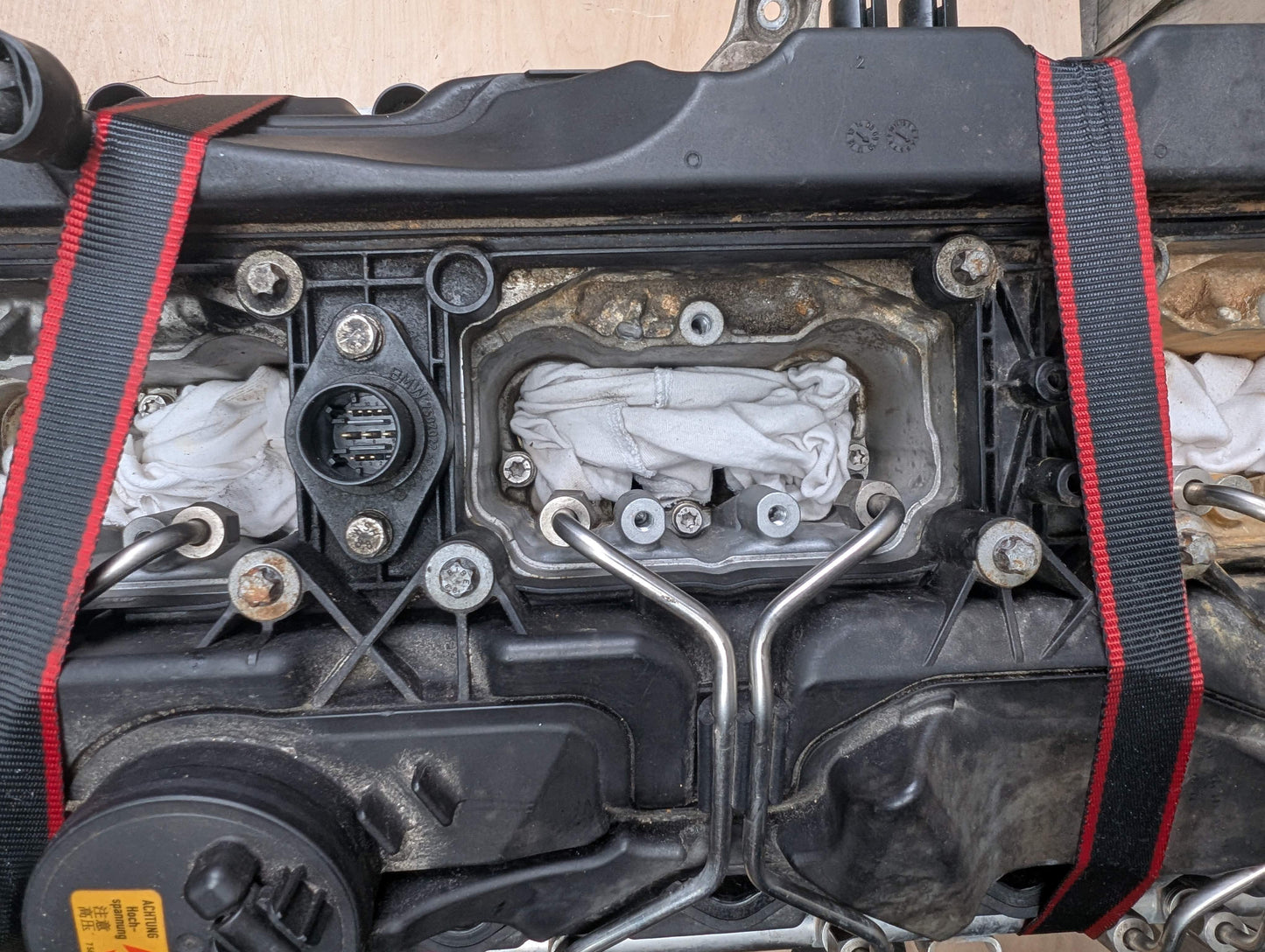 BMW OEM E82 E90 E92 E93 135i 335i Long Block RWD N55 ENGINE MOTOR PWG 91k Tested