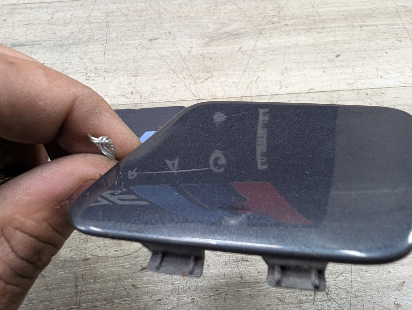 *OEM BMW G11 G12 740 750 760 Rear Bumper Tow Hook Eye Cap Cover