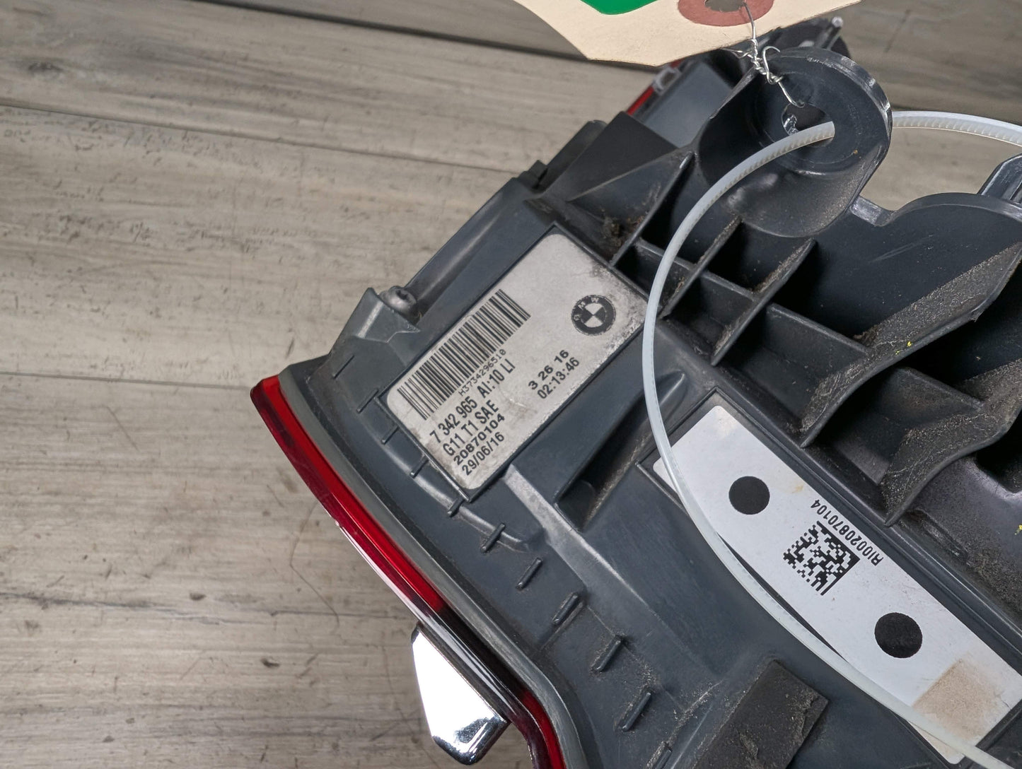 *16-19 OEM BMW G11 G12 740 750 M760 B7 Rear Left Driver Outer LED Tail Light