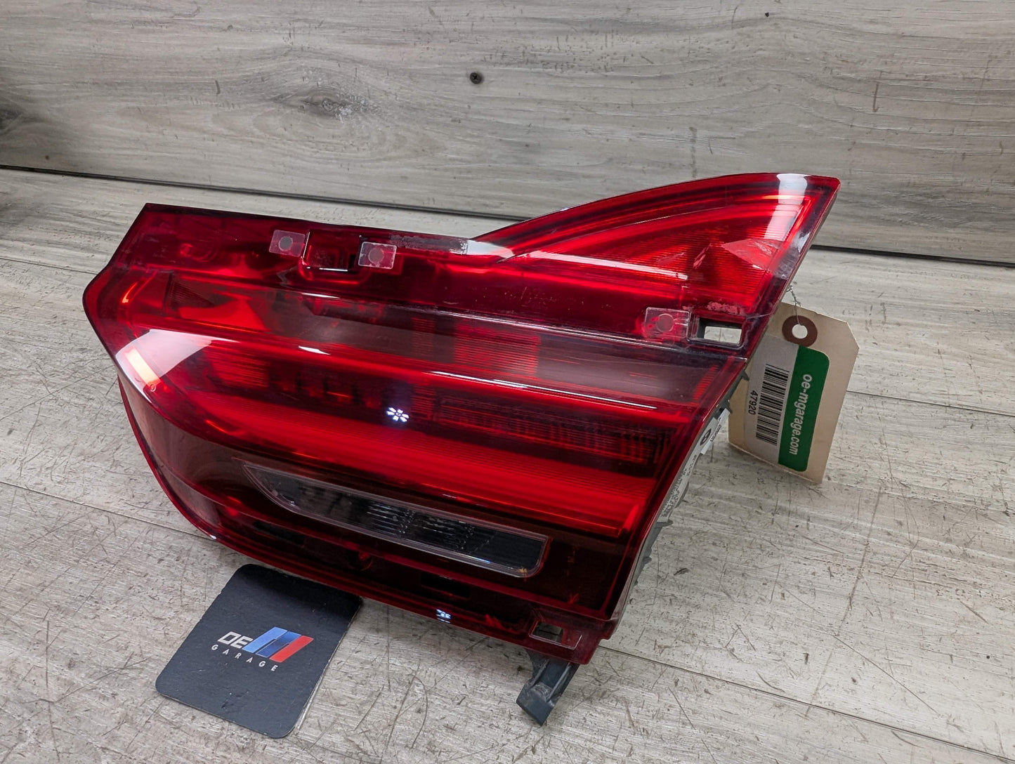 *16-19 OEM BMW G11 G12 740 750 M760 Rear Right Passenger Inner Trunk Tail Light