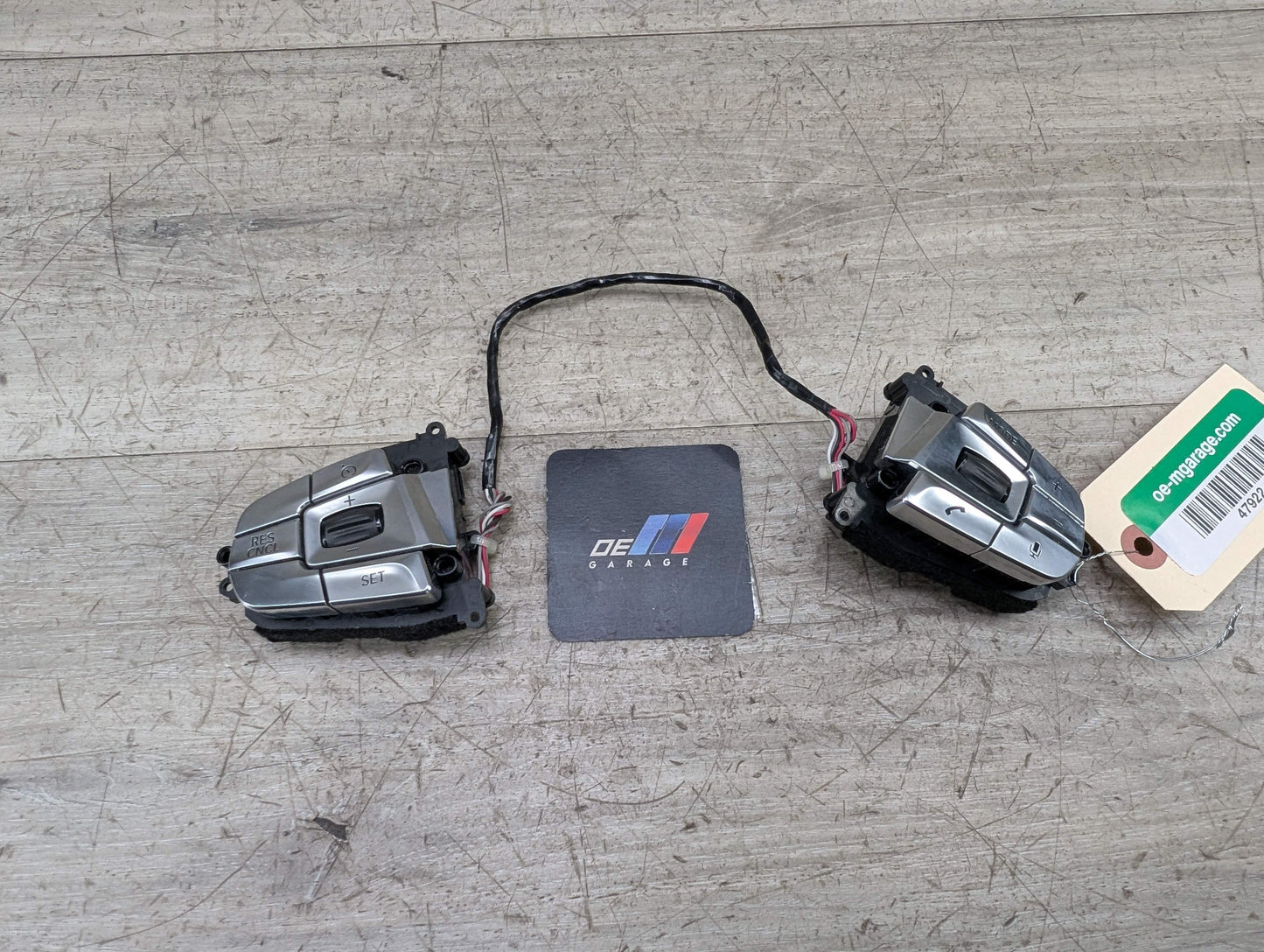 16-19 OEM BMW G11 G12 740 750 SPORT Steering Wheel Multifunction Switch Button