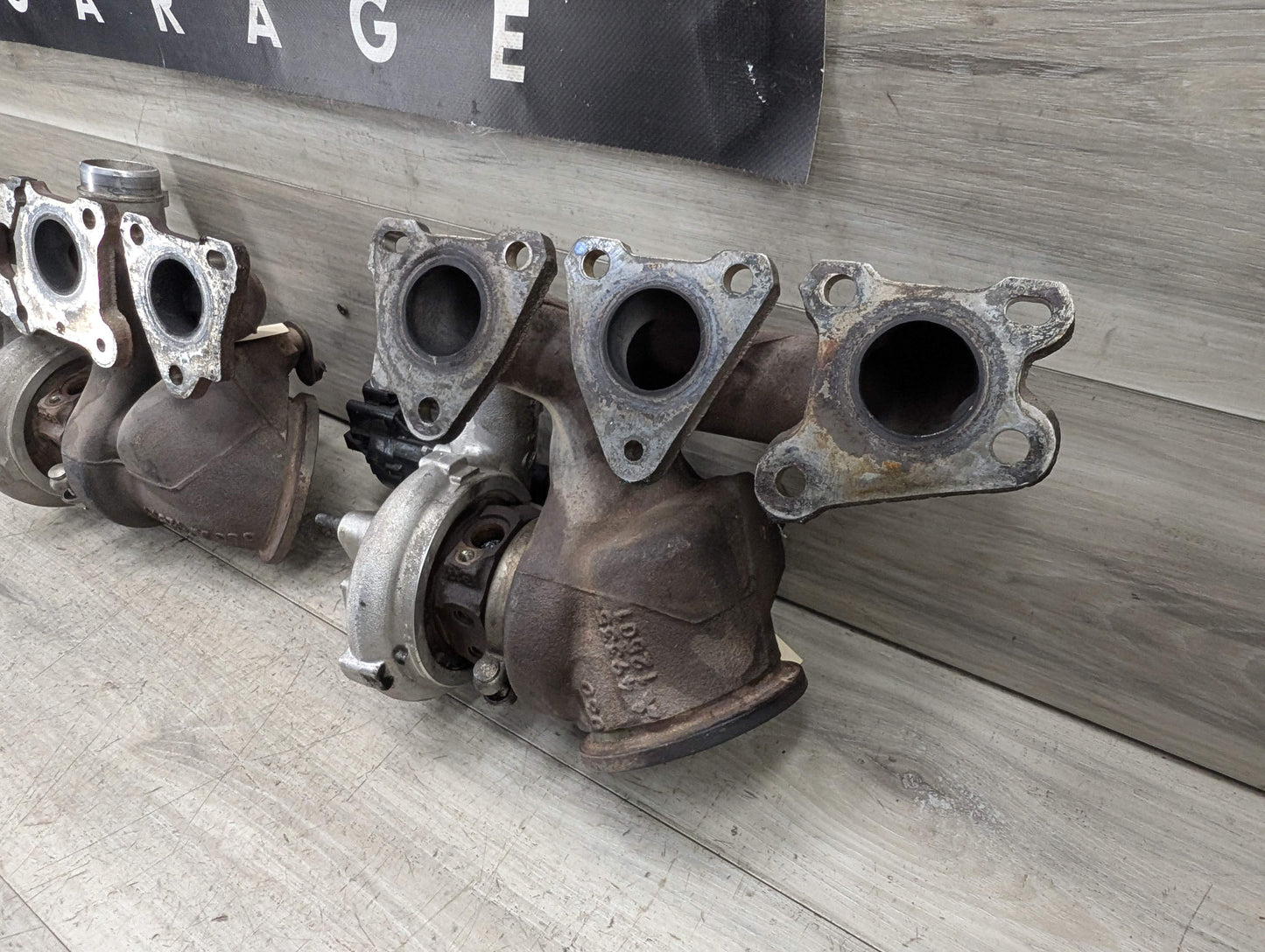 OEM BMW F80 F82 F83 F87 M2 M3 M4 S55 Engine Turbos Turbocharger EWG SET 91K