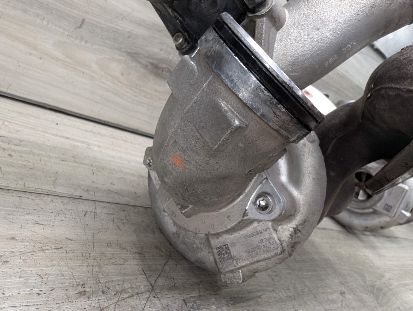 OEM BMW F80 F82 F83 F87 M2 M3 M4 S55 Engine Turbos Turbocharger EWG SET 91K