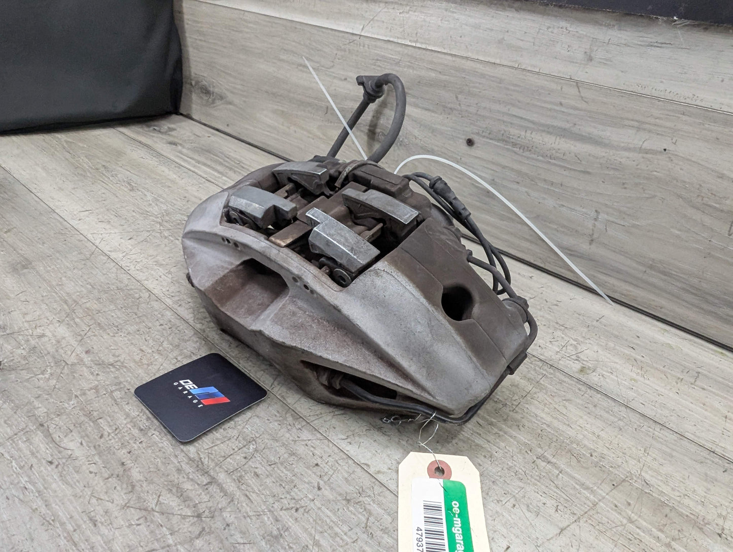 OEM BMW G12 G14 G15 G16 G30 540 740 840 B58 Front Left Driver Brake Caliper Gray