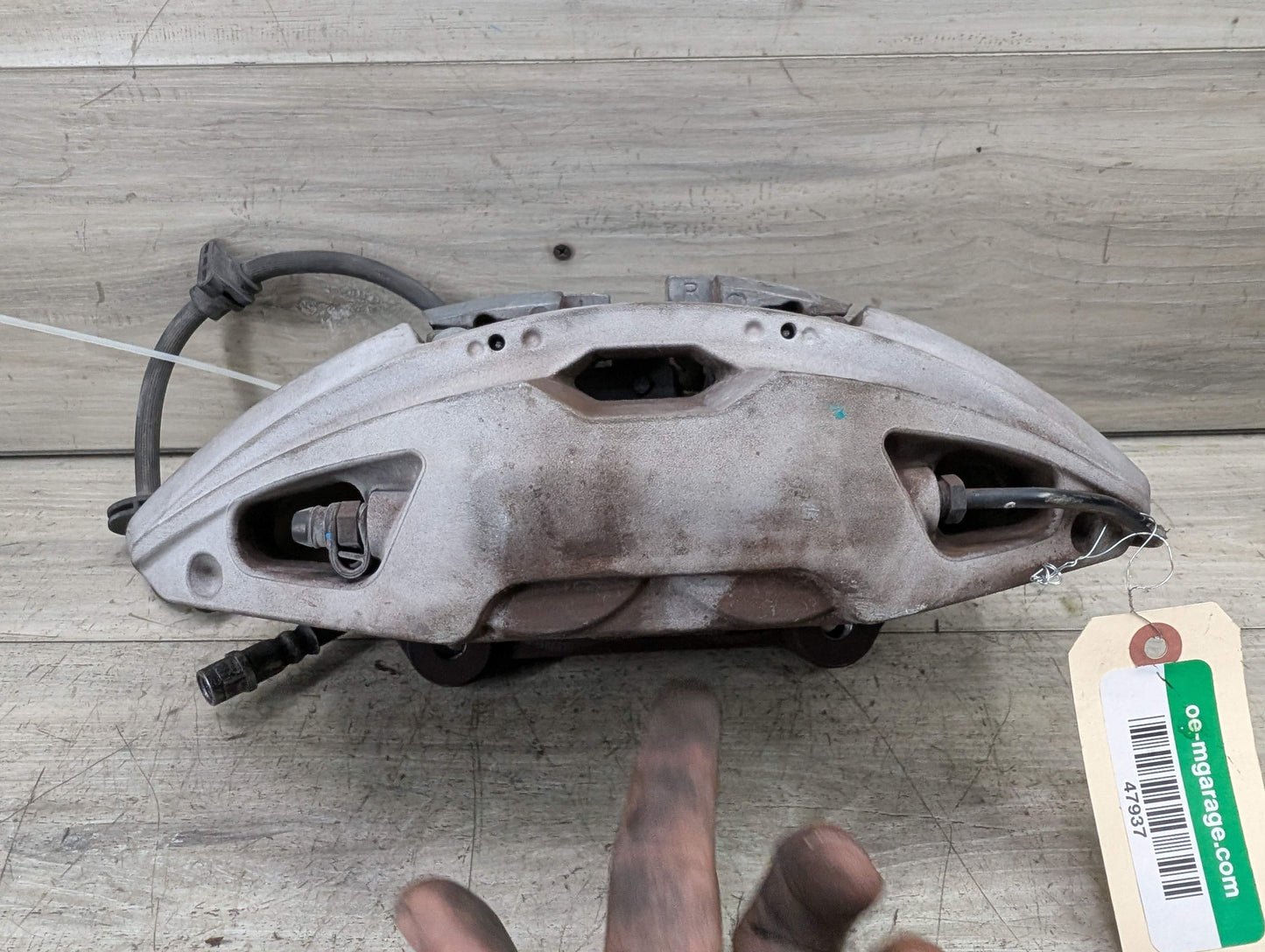OEM BMW G12 G14 G15 G16 G30 540 740 840 B58 Front Left Driver Brake Caliper Gray