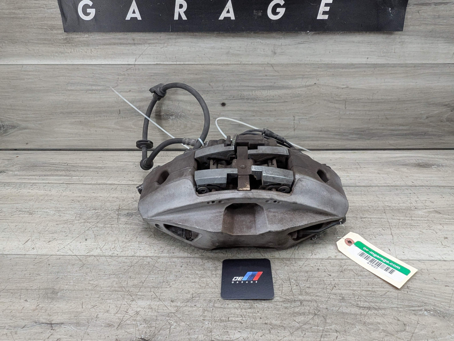 OEM BMW G12 G14 G15 G16 G30 540 740 840 B58 Front Left Driver Brake Caliper Gray