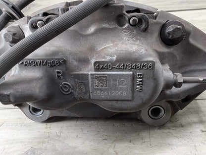 OEM BMW G12 G14 G16 G30 540 740 840 B58 Front Right Passenger Brake Caliper Gray