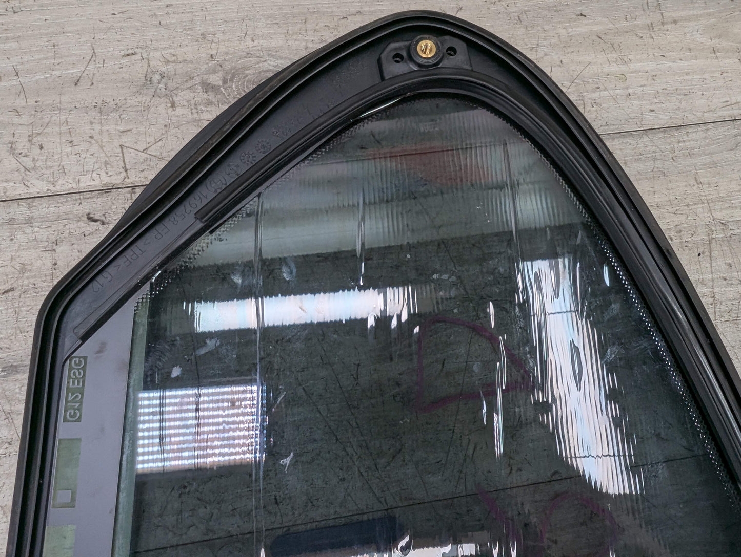 16-22 OEM BMW G12 740 750 M760 B7 Rear Left Driver Door Quarter Fixed Glass