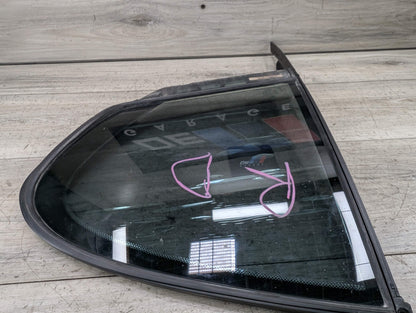 16-22 OEM BMW G12 740 750 M760 B7 Rear Left Driver Door Quarter Fixed Glass