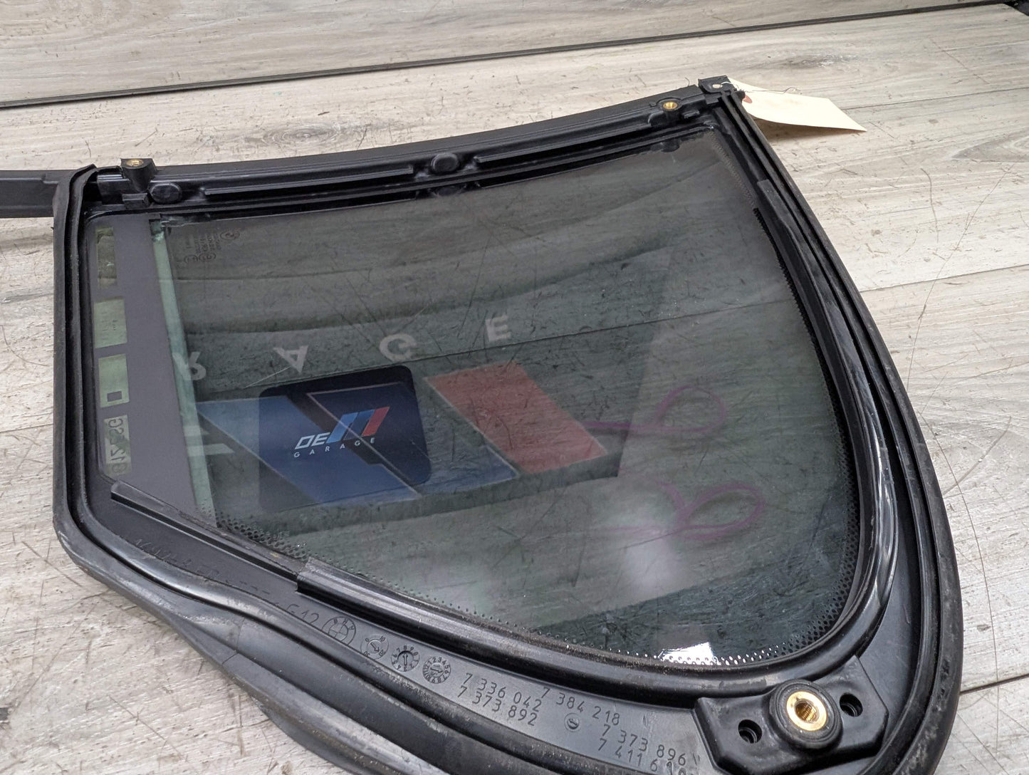 16-22 OEM BMW G12 740 750 M760 B7 Rear Right Passenger Door Quarter Fixed Glass