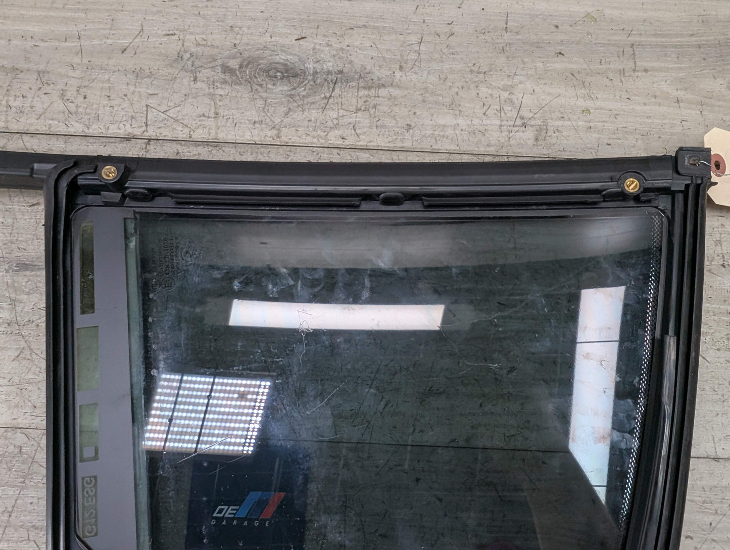 16-22 OEM BMW G12 740 750 M760 B7 Rear Right Passenger Door Quarter Fixed Glass