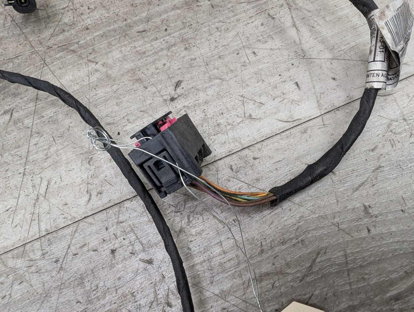 16-19 OEM BMW G11 G12 740 750 Rear Parking Distance Sensors PDC Wiring Harness