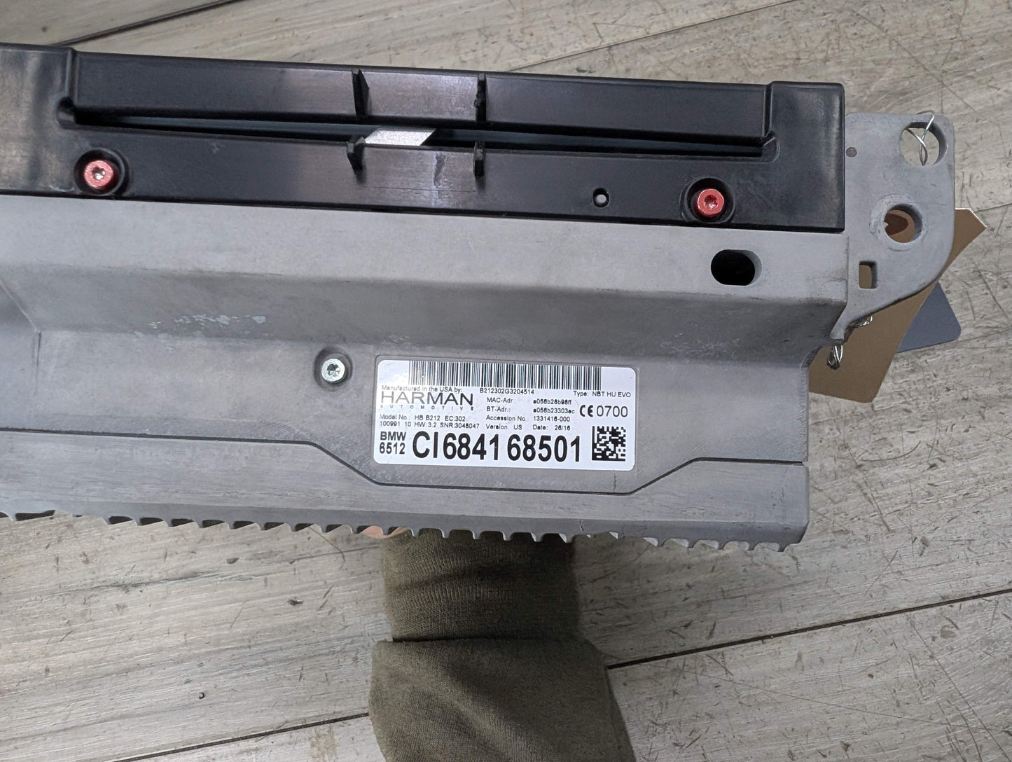 PRE-LCI OEM BMW F90 G01 G12 G30 Navigation Radio Audio Head Unit NBT EVO HU 3.2