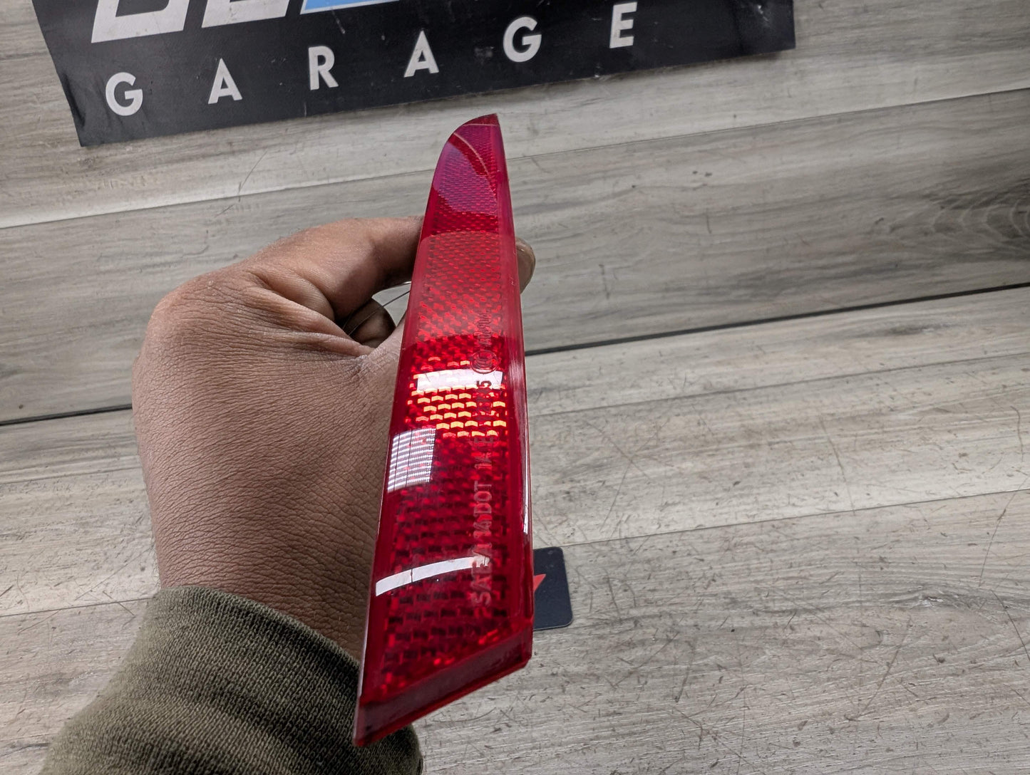 16-19 OEM BMW G11 G12 Rear Bumper Left Driver Side Marker Light Reflector
