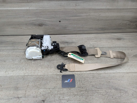 16-22 OEM BMW G11 G12 740 750 Front Right Passenger Seat Belt Retractor BEIGE