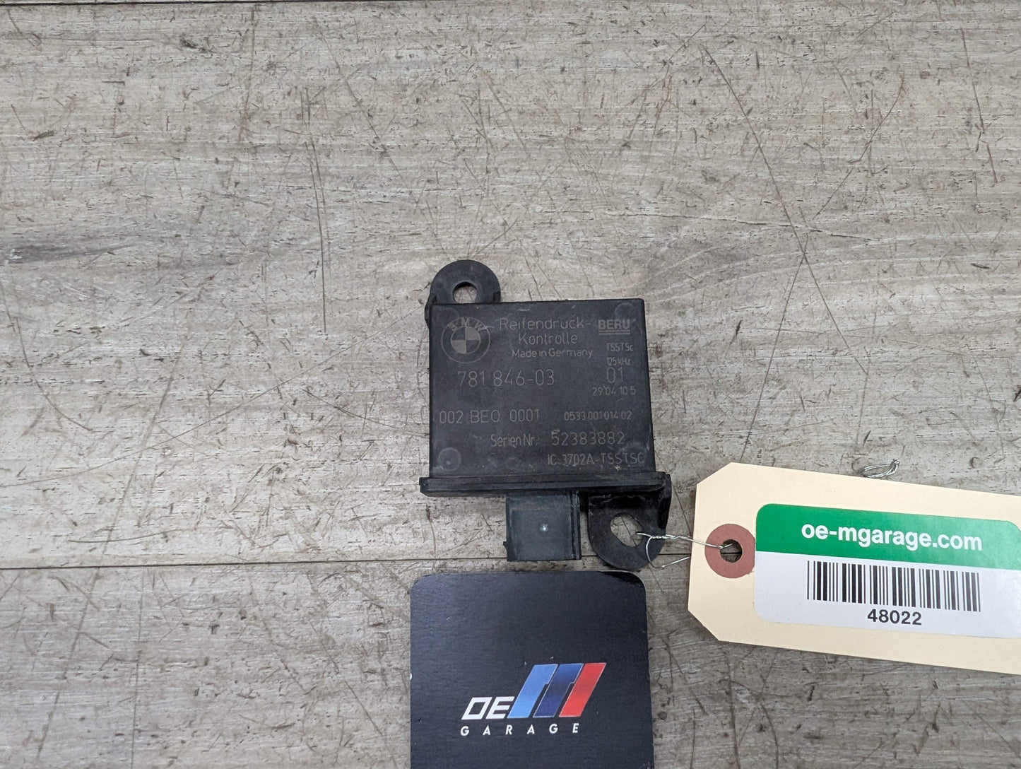 OEM BMW E70 E90 E92 X5 Trigger Transmitter Tire Pressure Monitor Sensor TPMS RDC