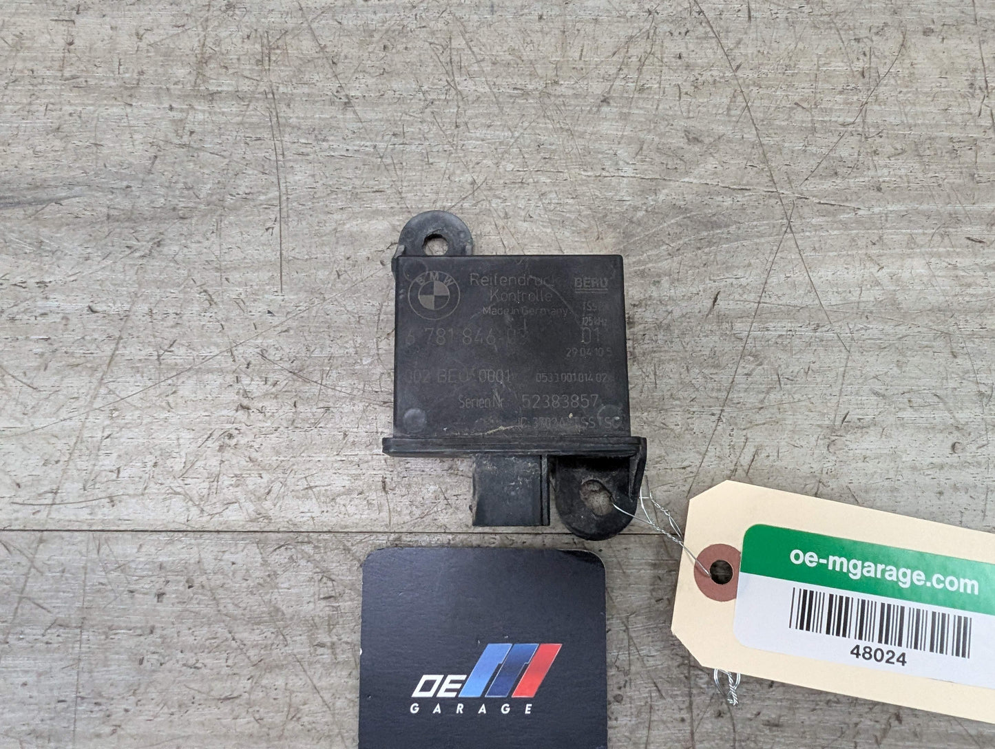 OEM BMW E70 E90 E92 X5 Trigger Transmitter Tire Pressure Monitor Sensor TPMS RDC