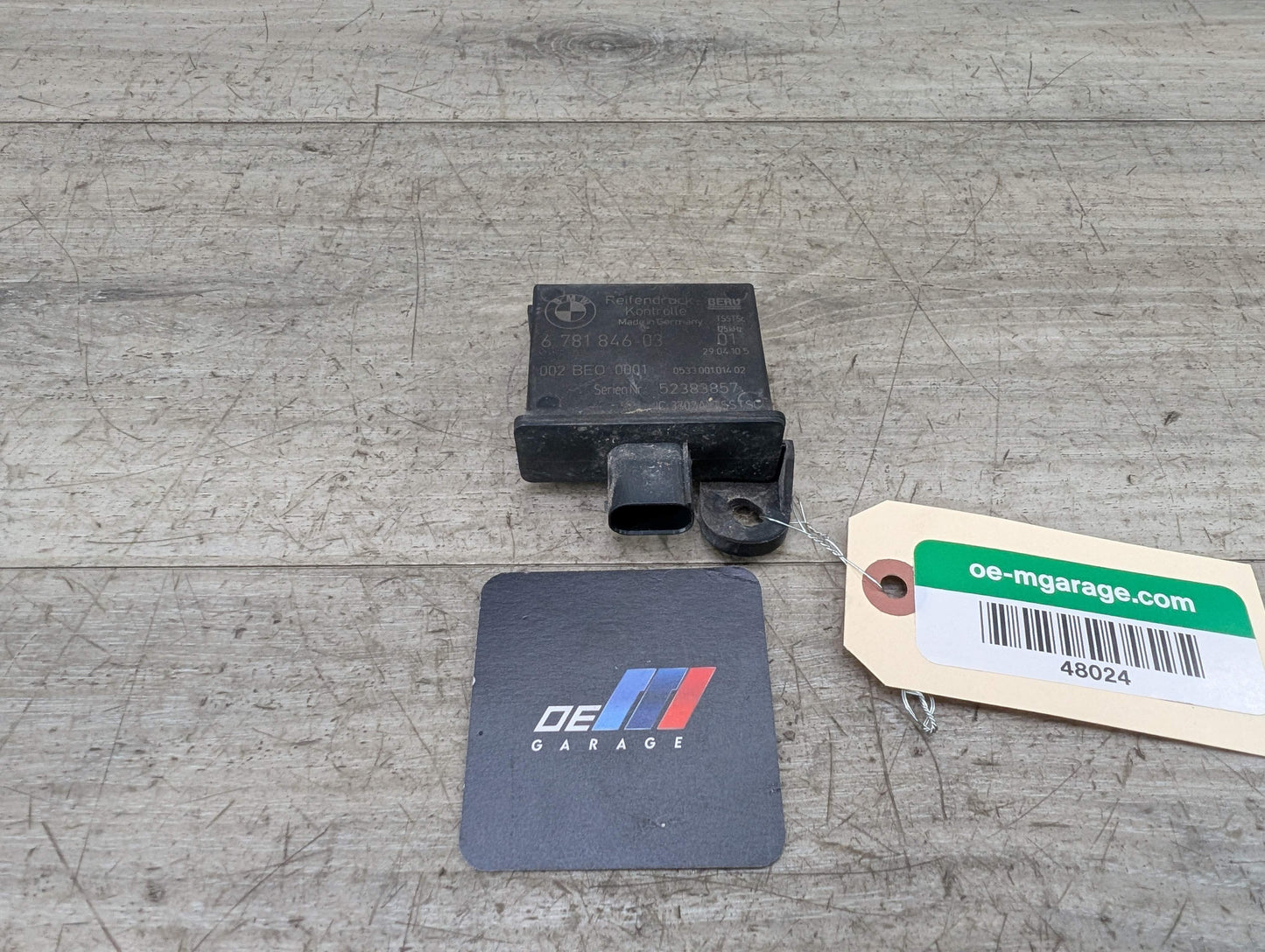 OEM BMW E70 E90 E92 X5 Trigger Transmitter Tire Pressure Monitor Sensor TPMS RDC