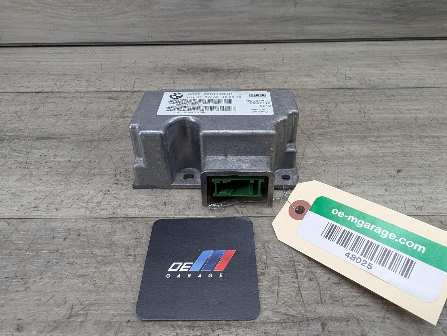 07-13 OEM BMW E88 E93 335 M3 Convertible ROC Rollover Roof Top Control Module