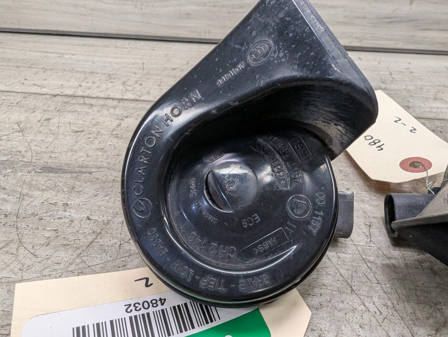 08-13 OEM BMW E82 E88 128i 135i Left Right Horn Signal Low Tone Pitch PAIR