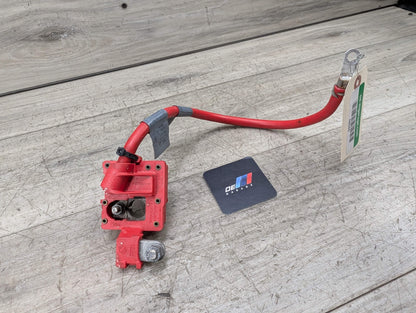 OEM BMW E82 E88 E90 E92 328 335 M3 Battery Plus Pole Terminal Positive Red Cable