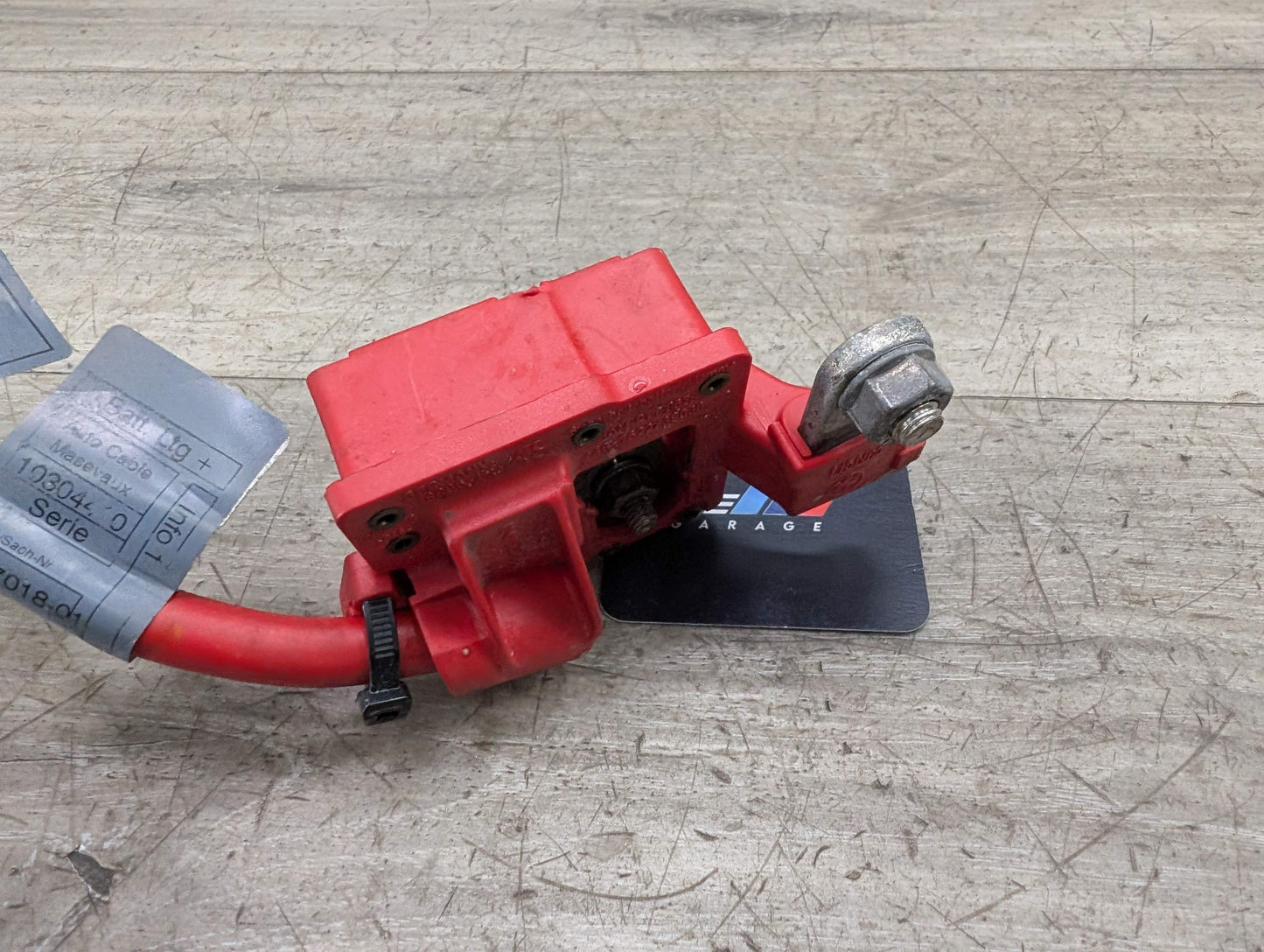 OEM BMW E82 E88 E90 E92 328 335 M3 Battery Plus Pole Terminal Positive Red Cable