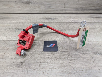 OEM BMW E82 E88 E90 E92 328 335 M3 Battery Plus Pole Terminal Positive Red Cable