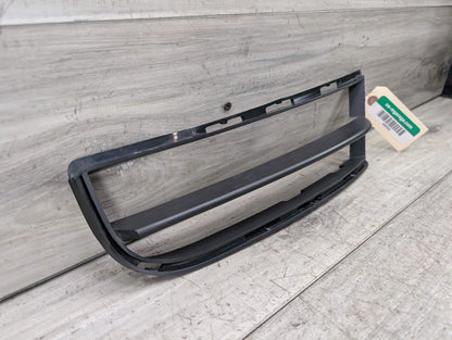 08-13 OEM BMW E82 E88 135 Front Driver Side M SPORT Bumper Trim Grille Black