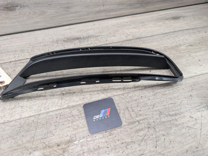 08-13 OEM BMW E82 E88 135 Front Driver Side M SPORT Bumper Trim Grille Black