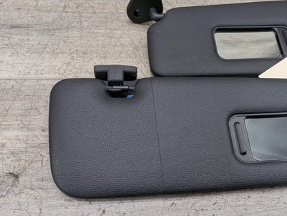 OEM BMW E88 E93 128 135 328 335 M3 CONVERTIBLE Left Right Sun Visor Black SET
