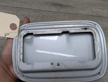 *08-13 OEM BMW E82 E88 135 Coupe Rear Fuel Gas Tank Flap Lid Cover Cap Silver