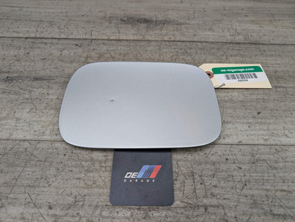 *08-13 OEM BMW E82 E88 135 Coupe Rear Fuel Gas Tank Flap Lid Cover Cap Silver