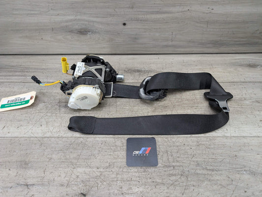08-13 OEM BMW E88 128 135 Front Left Driver Seat Belt Seatbelt Retractor Black