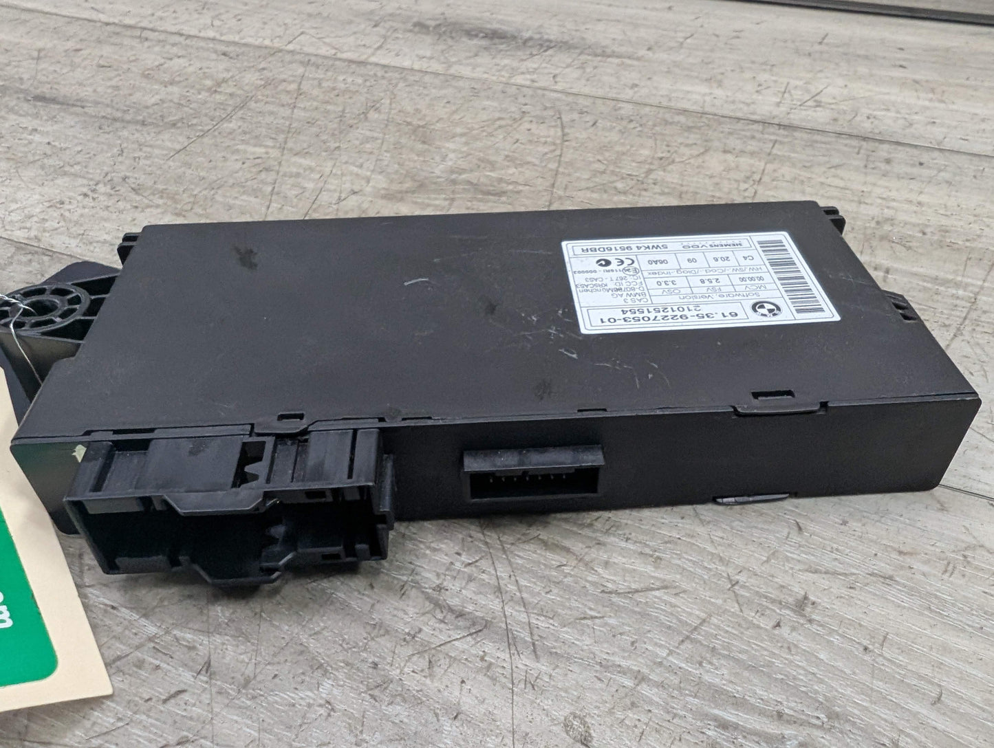 07-13 OEM BMW E82 E88 E90 E92 E93 Comfort Access Control CAS 3 Module w/ Key