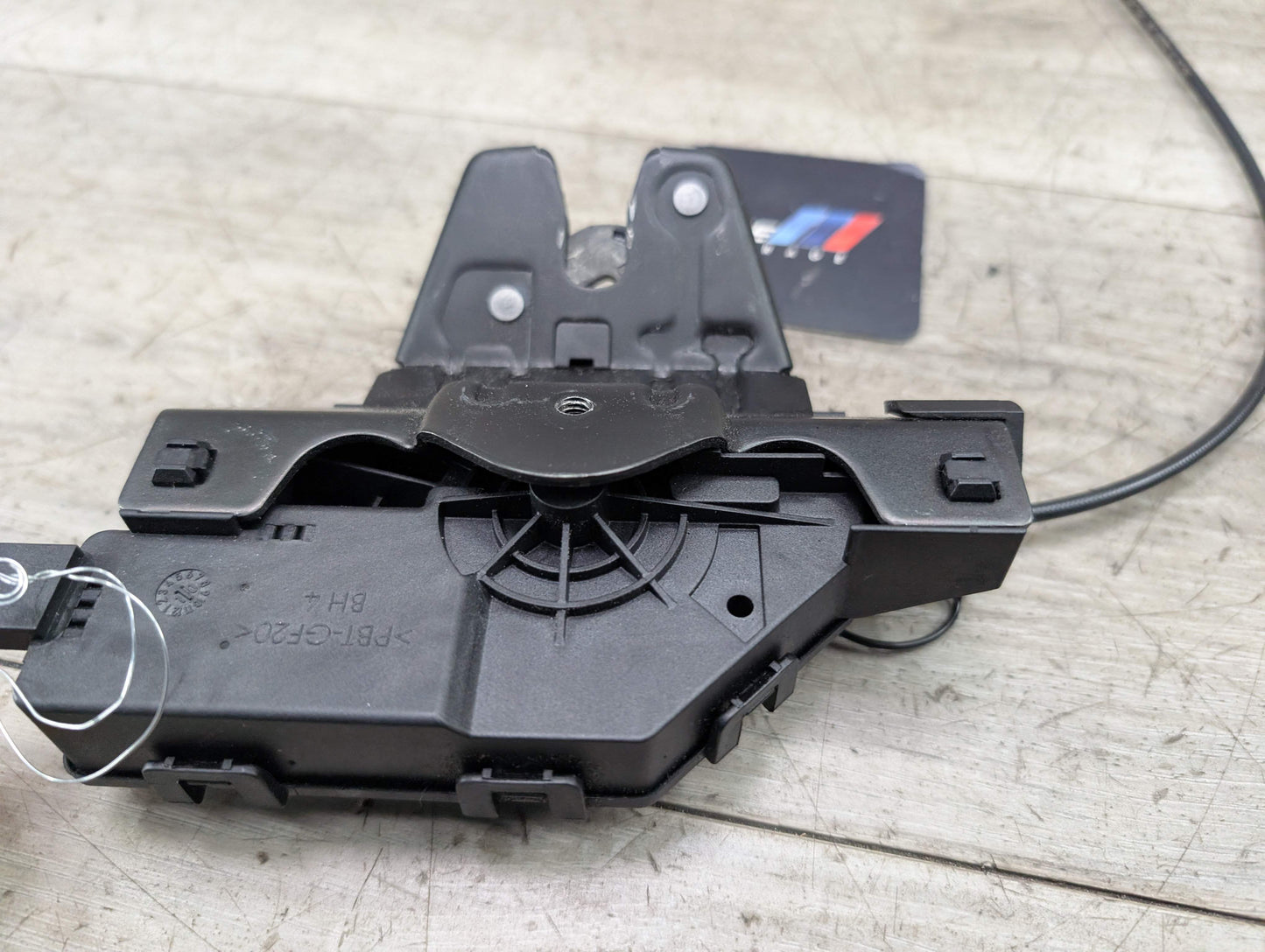 OEM BMW E82 E88 E90 E92 E93 Rear Trunk Lid Latch Lock Opener Actuator w/ Cable