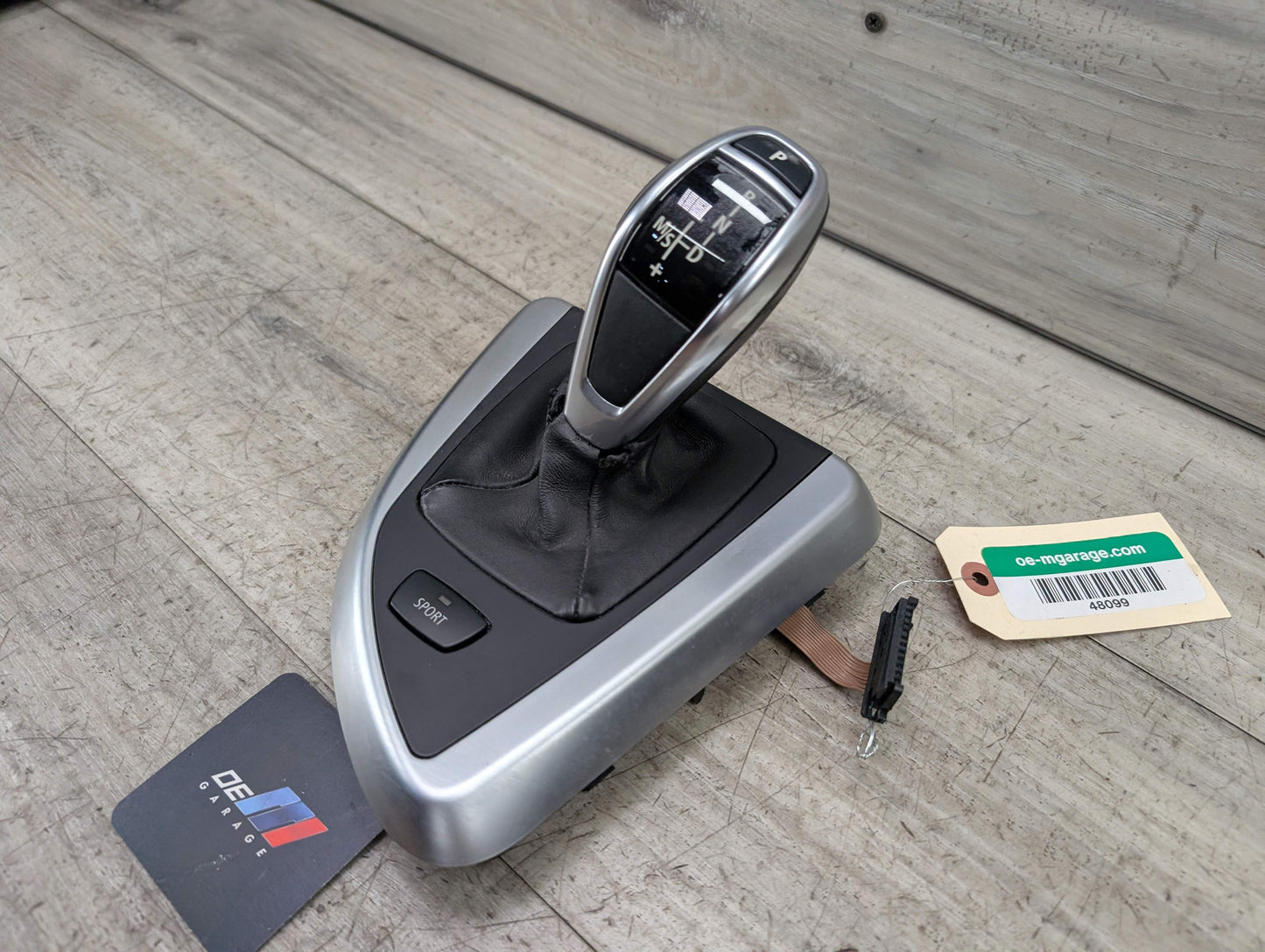 11-13 OEM BMW E88 E82 135 N55 DCT Shifter Gear Selector Switch Knob w/ Trim*