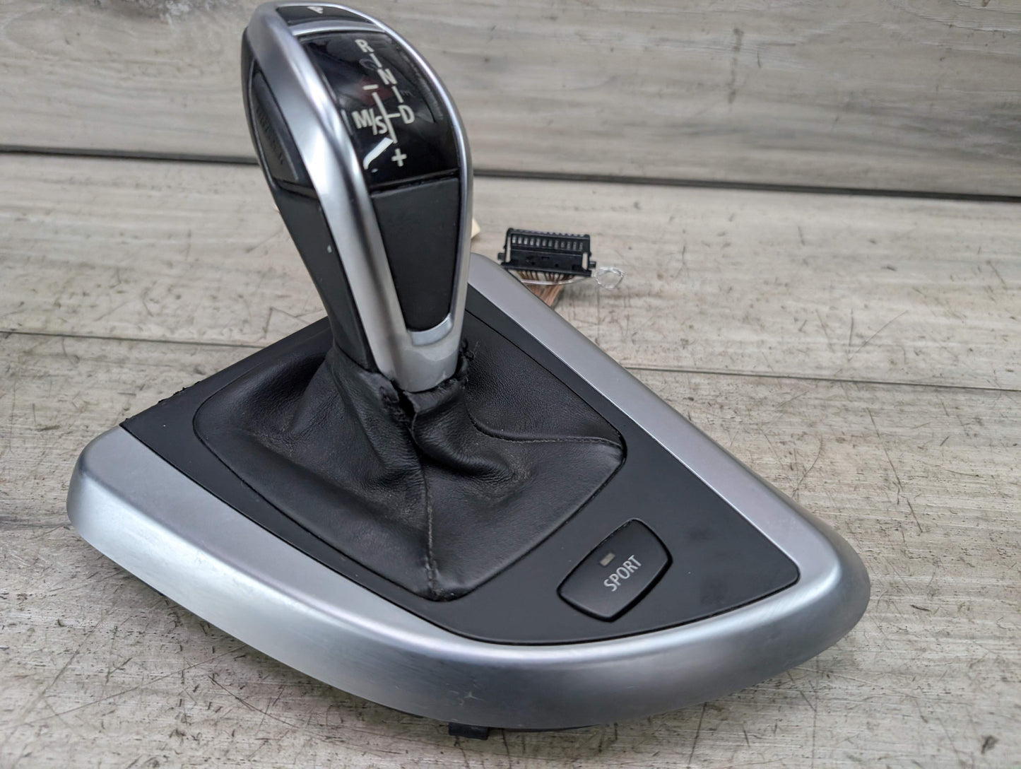 11-13 OEM BMW E88 E82 135 N55 DCT Shifter Gear Selector Switch Knob w/ Trim*