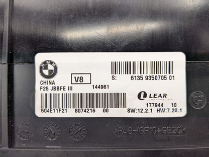 11-18 OEM BMW F25 F26 X3 X4 Central Gateway BCM Body Control Module JBBFE III