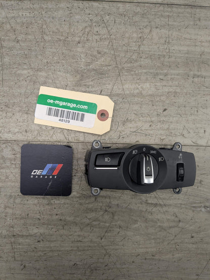 10-18 OEM BMW F13 F10 F06 F25 Headlight Switch Control Panel Light Module BLACK